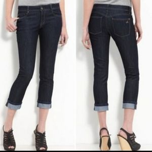 DL1961 Premium Hi-Rise Cropped Jeans, Size 26